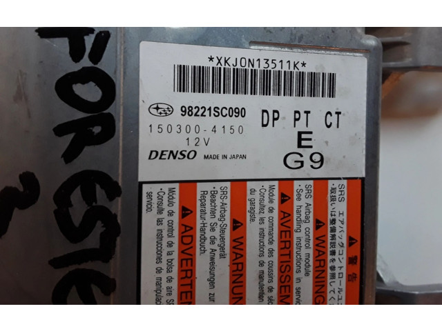 Блок управления надувных подушек 98221SC090   Subaru Forester SH