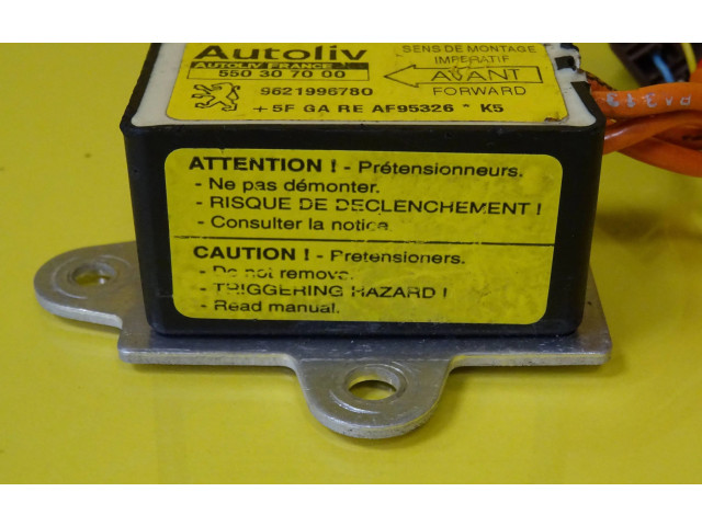 Блок управления надувных подушек 9621996780   Peugeot  306   -  года