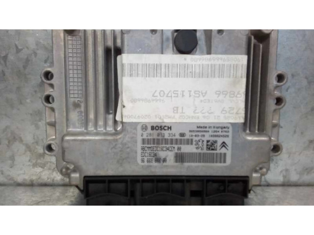 Řídící jednotka 9666986680, 1610170080 Peugeot 3008 I 2009