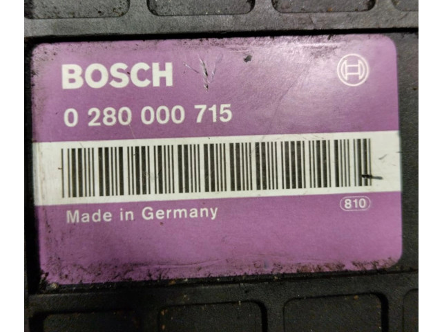 Блок управления двигателем Блок управления 0280000715   Lancia Y 840