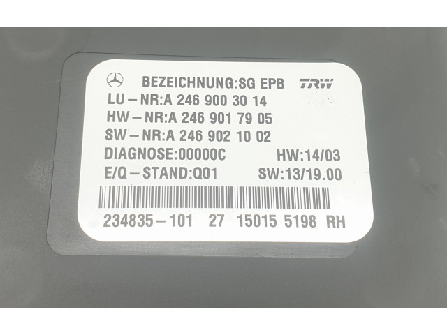 Блок управления A2469003014, A2469003014 Mercedes-Benz A W176