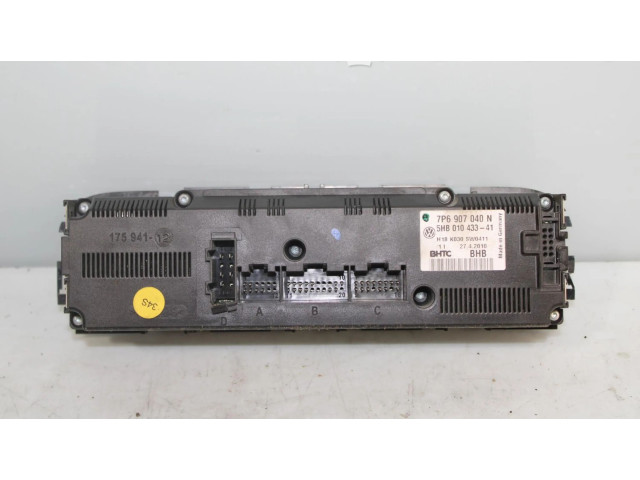 Блок управления климат-контролем 7P6907040N   Volkswagen Touareg II