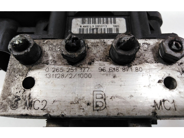 Блок АБС 9661887180   Fiat  Scudo  2007 - 2016 года