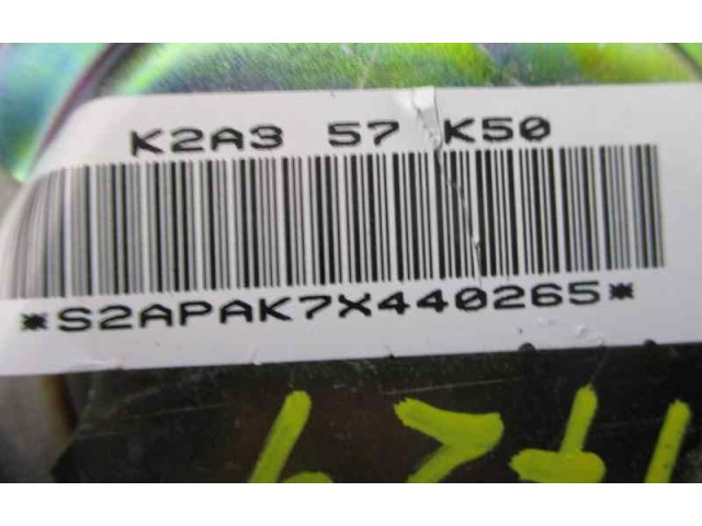 Подушка безопасности водителя K2A357K50, S2APAK7X440265   KIA Sephia