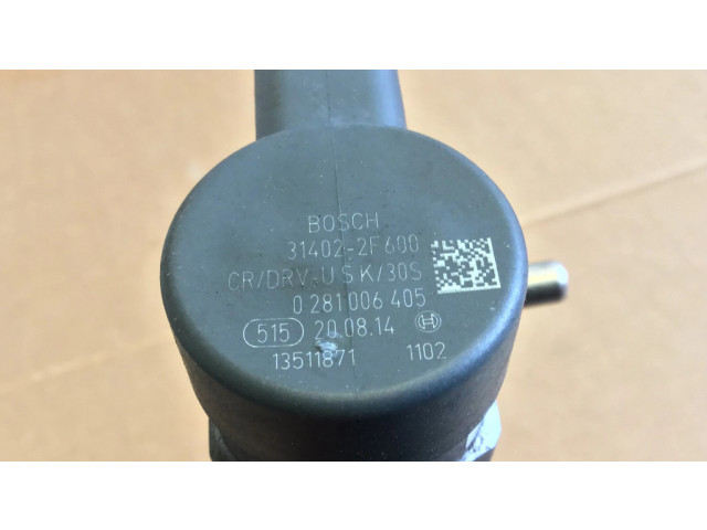 Vstřikovací lišta 0445214323, 314002A650 Hyundai i40 pro naftový motor 1.7