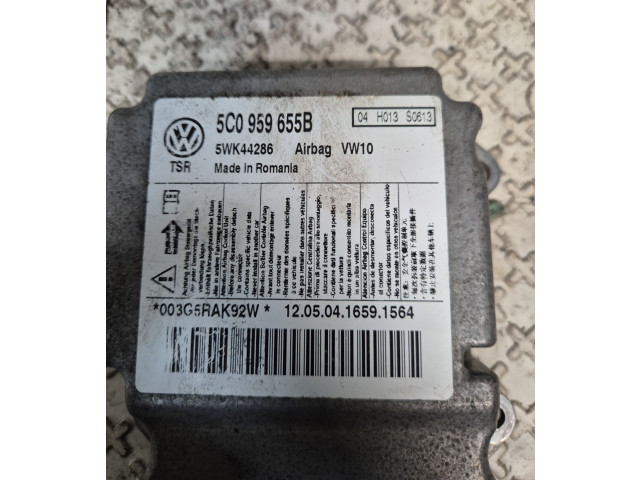 Блок подушек безопасности 5C0959655B0D1 Volkswagen Golf VI