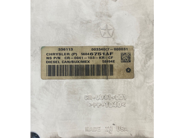 Панель приборов 56046751AF, GR0041001   Fiat Freemont       