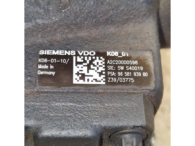 Vstřikovací čerpadlo 9658193980, A2C20000598 Peugeot 807 pro naftový motor 2.0 DW10UED4