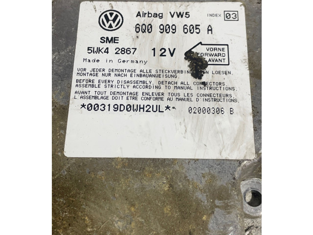 Блок подушек безопасности 6Q0909605A, 5WK42867   Volkswagen Golf IV