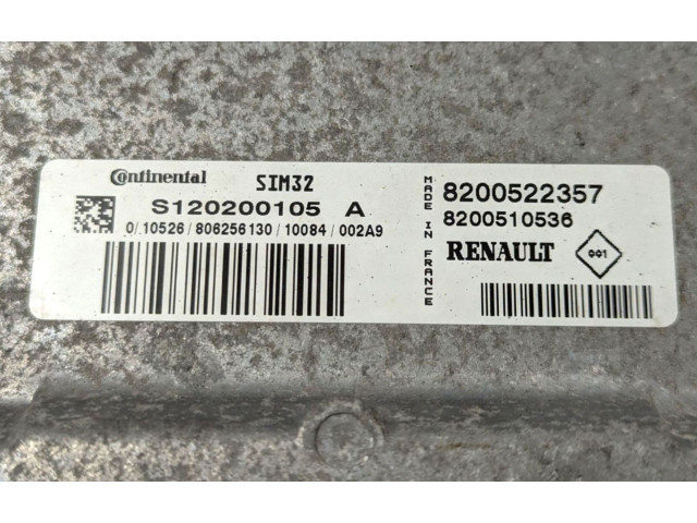 Turbodmychadlo Комплект зажигания S120200105A, 8200522357   Renault Clio III   D4F 740