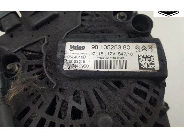 Генератор 9810525380, 9810525380   Opel Combo E      