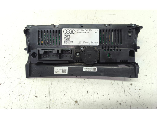 Блок управления климат-контролем 8T2820043AG Audi A4 Allroad B8