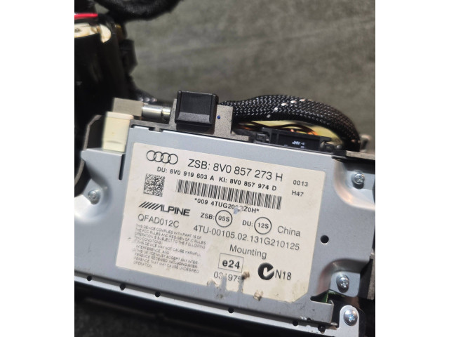 Дисплей    8V0857273H   Audi A3 S3 A3 Sportback 8P