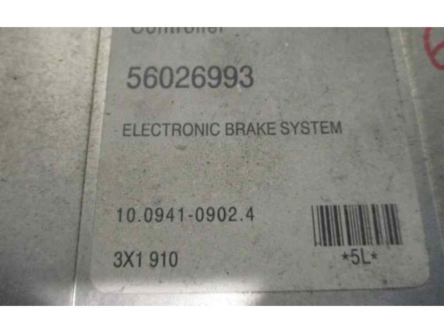 Блок управления АБС 56026993, 10094109024   Jeep Cherokee XJ