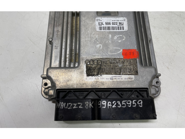 Блок управления двигателя 03L906022MJ Audi A4 S4 B8 8K