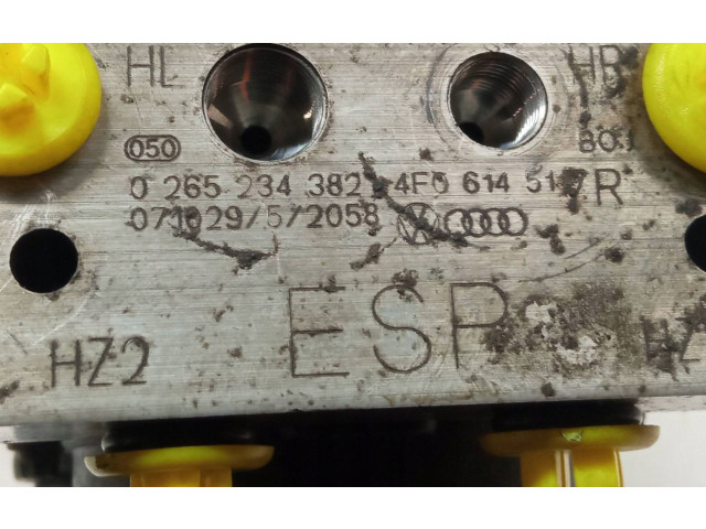 Блок АБС 0265234382, 4F061451   Audi  A6 S6 C6 4F  2004 - 2011 года