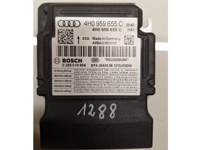 Блок подушек безопасности 4H0959655C, 0285010856   Audi A6 C7