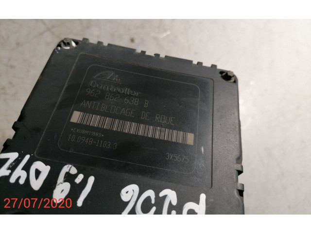 Jednotka ABS 9632539480, 10094811083 Peugeot 206 2002