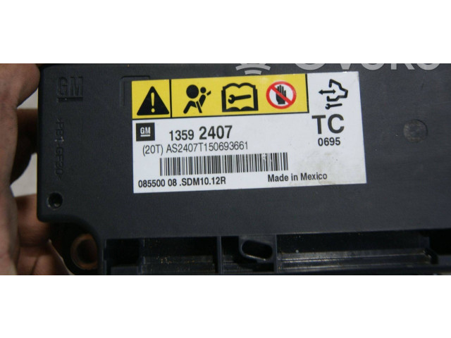 Блок подушек безопасности 13592407, 08550008 Chevrolet Camaro