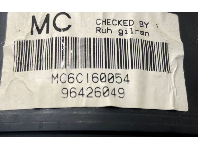 Přístrojová deska Chevrolet Aveo 2004 96426049