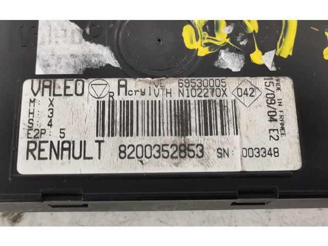 Блок управления климат-контролем 8200352853, 69530005 Renault Clio II