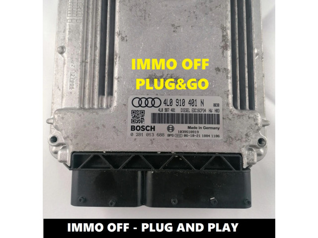 Řídící jednotka 4L0910401N, 0281013688   Audi Q7 4L 2007