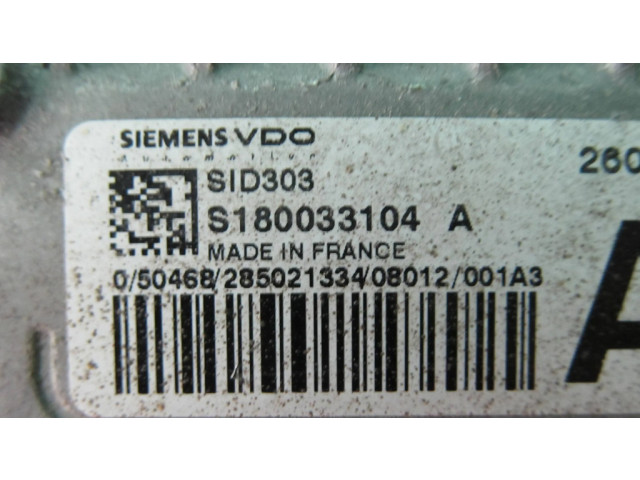 Řídící jednotka S180033104A, SID303 Nissan Qashqai 2008