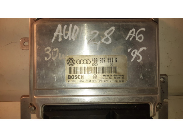 Řídící jednotka 4D0907551R, 0261204690   Audi A6 S6 C4 4A 1996