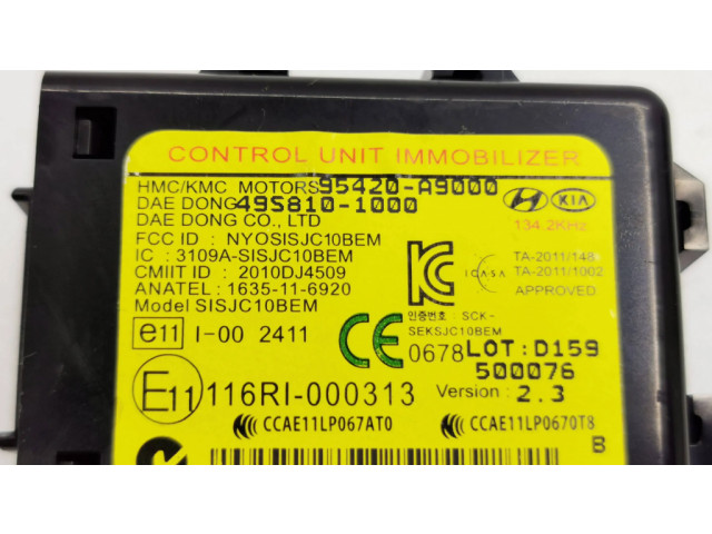 Блок управления иммобилайзера