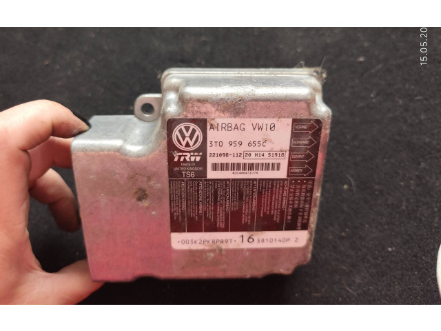 Блок подушек безопасности 3T0959655C, 221098112 Skoda Superb B6 (3T)