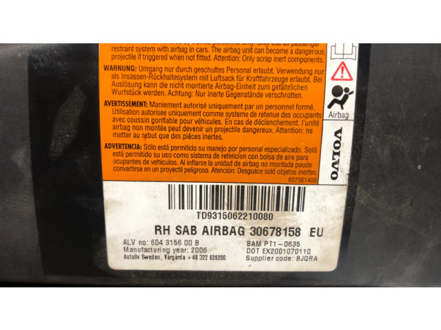 Подушка безопасности в сиденье 30678158   Volvo S80