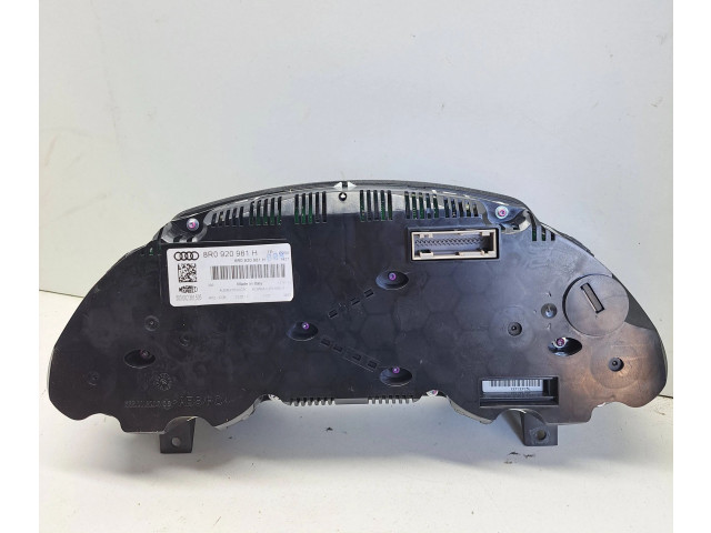 Панель приборов 8R0920981H, 503002381505 Audi Q5 SQ5