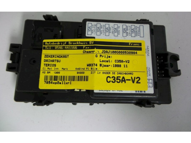 Блок предохранителей Daihatsu Terios