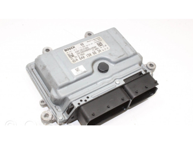 Блок управления двигателя 0281015112, A6401506634 Mercedes-Benz A W169