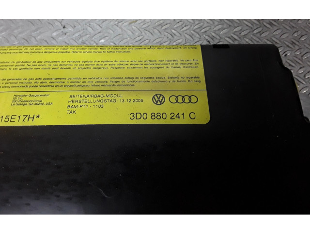 Подушка безопасности в сиденье 3D0880241C Volkswagen Phaeton