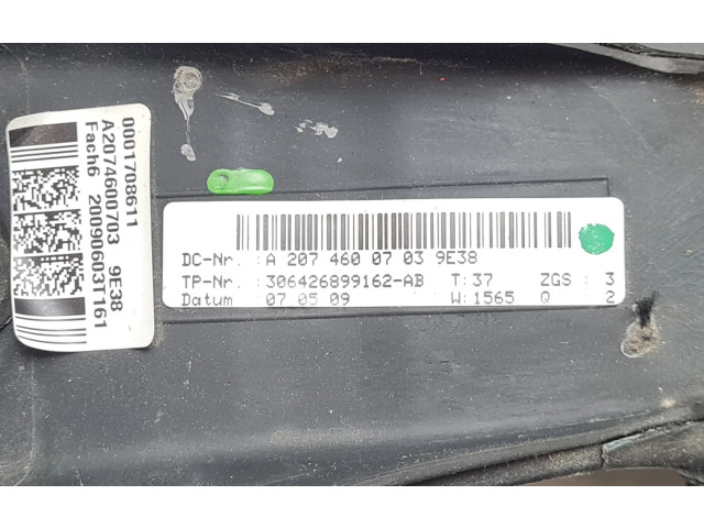 Volant Mercedes-Benz E C207 W207 2009 A2074600703, 3058087