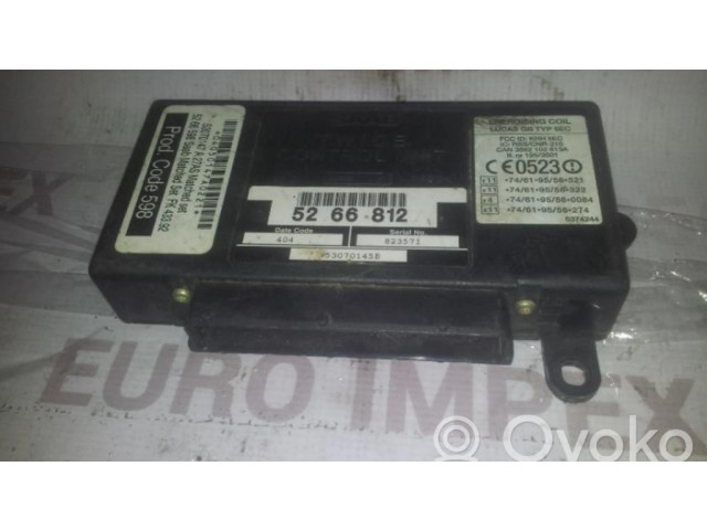 Блок управления 5266812, 823571 Saab 9-5