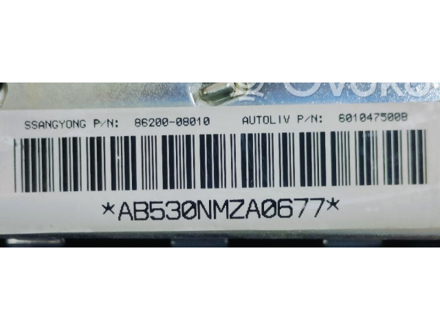 Подушка безопасности водителя 8620008010 SsangYong Rexton