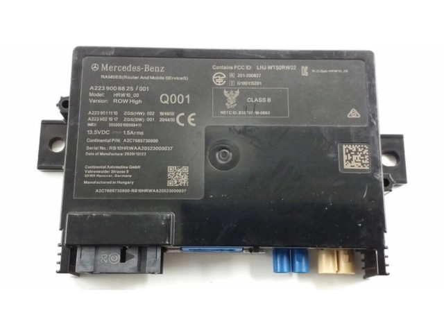 Řídící jednotka A2239006825 Mercedes-Benz S W223 2022