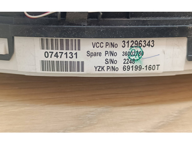 Панель приборов 31296343, 36002780 Volvo XC90