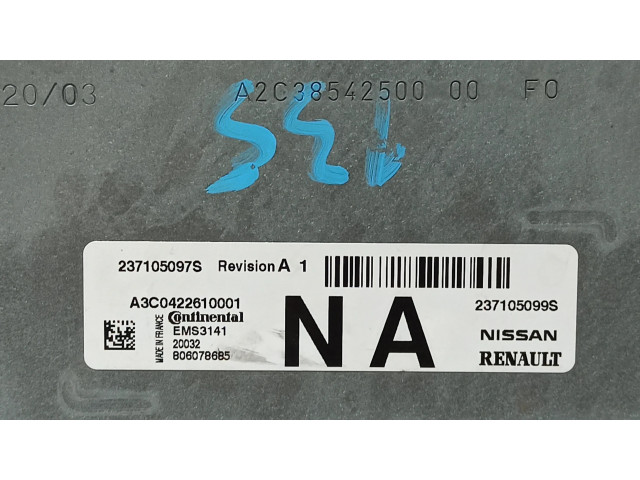 Řídící jednotka A3C0422610001, 237105099S Renault Clio V 2020