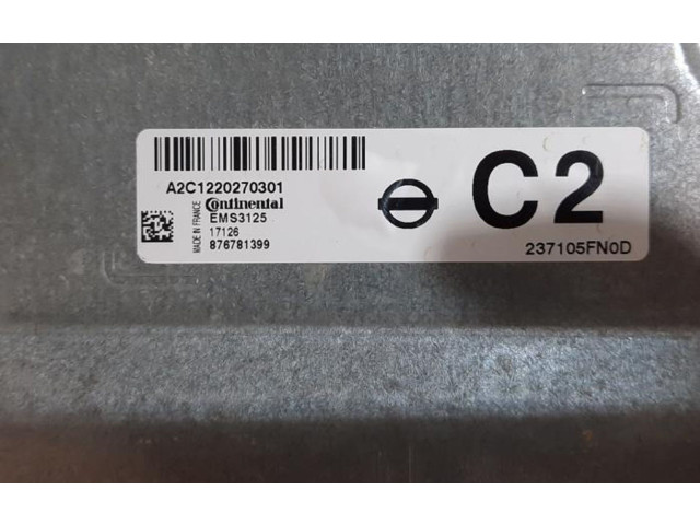 Řídící jednotka A2C1220270301 Nissan Micra K14 2017