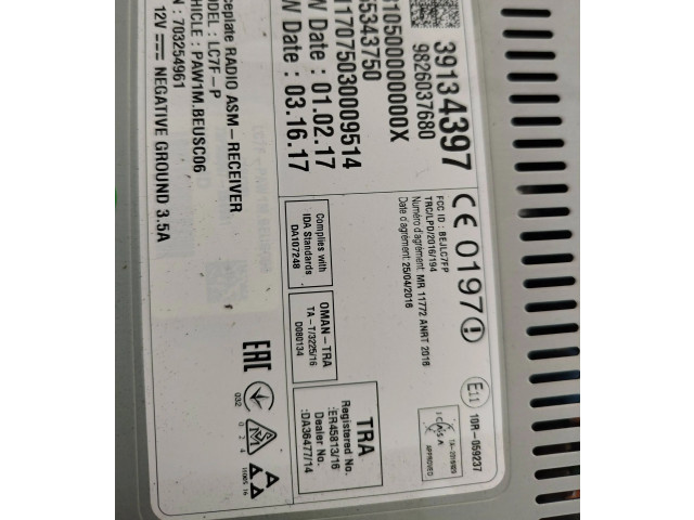 Дисплей 39134397 Opel Grandland X