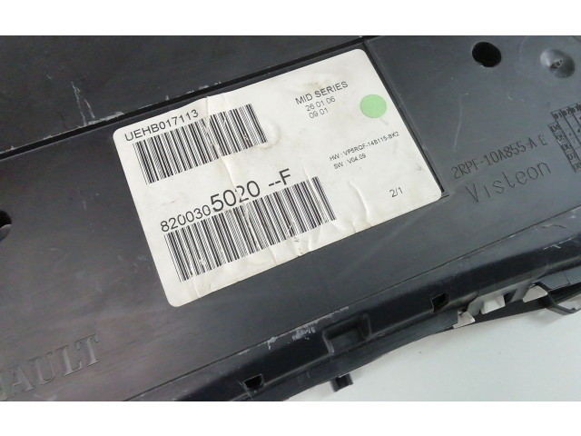 Панель приборов 8200305020, 8200305020 Renault Clio III