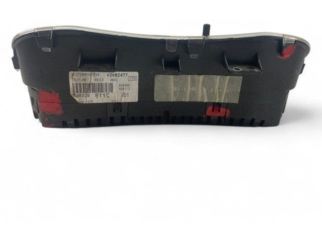 Панель приборов 5J0920811C Skoda Fabia Mk2 (5J)