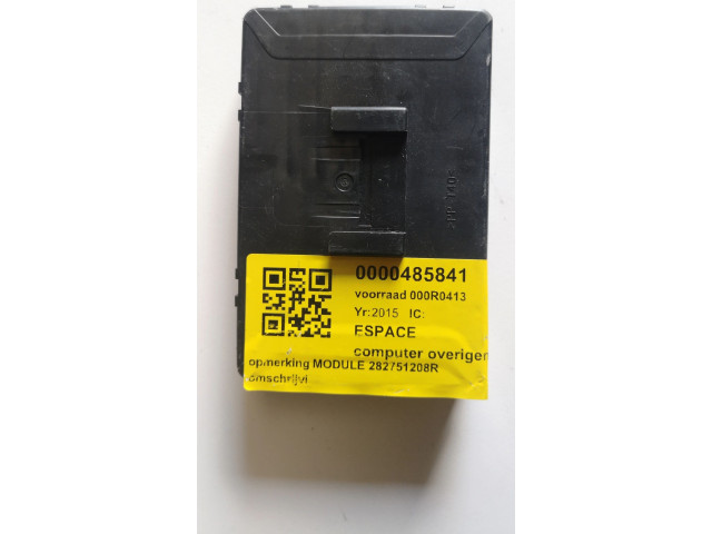 Řídící jednotka 282751208R 51986237, 282751208R 51986237 Renault Espace I 2015