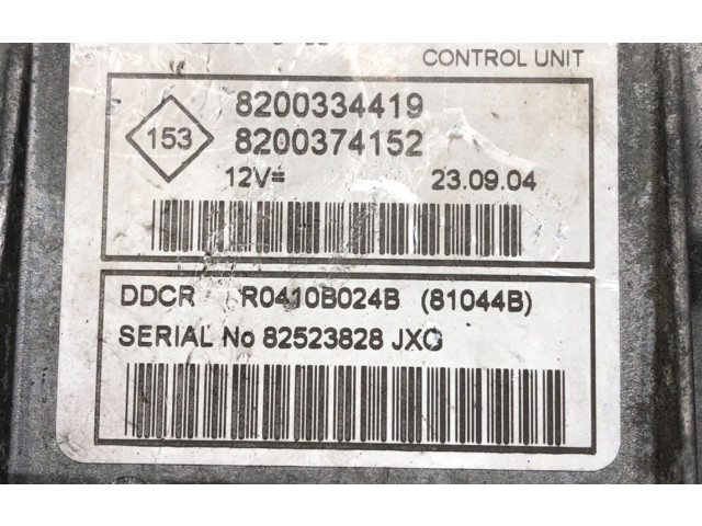 Řídící jednotka 8200334419 Nissan Micra 2003
