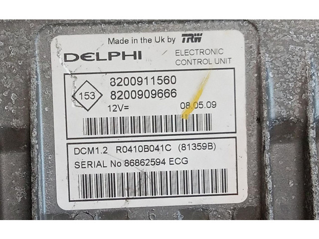 Блок управления двигателем Блок управления 8200911560 Renault Clio I