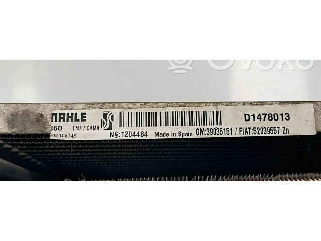 Комплект радиатора 52039557    Fiat Fiorino