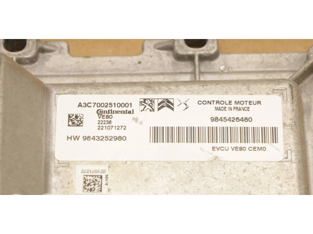 Řídící jednotka 9845426480 Opel Mokka X 2022